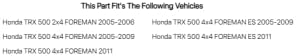 Clymer Javítási Útmutatók Honda TRX 500 2x4 FOREMAN 2005-2006