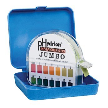 pHydrion 6.0 8.0 pH Jumbo pH Papírokat, Tartomány 6.0 8.0, 50 Ft/Tekercs