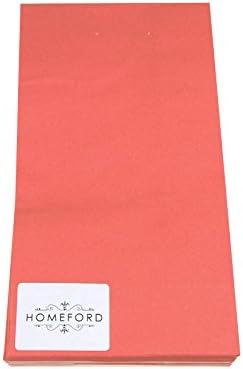Homeford egyszínű Papír Kezelésére Táskák, 9-1/2-Hüvelyk x 5 hüvelyk (Fehér)