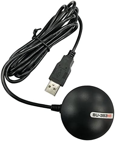 GlobalSat BU-353N5 USB GNSS Vevő, Fekete
