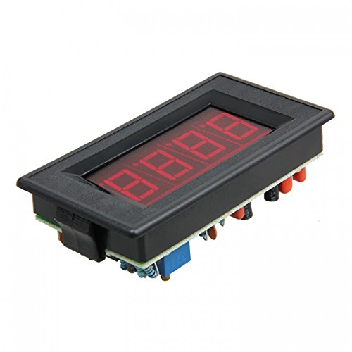 3½ Piros LED Digitális Voltos DC Panel Méter/20V
