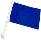 Kék Kétoldalas Autó Zászló