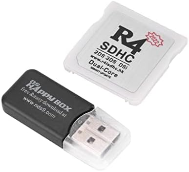 2022 R4 SDHC-Fa Plusz Adapter 16 GB TF SD Kártya DS-DSI 2DS 3DS NDS, Nem Játék, időzített Bomba (Fehér)