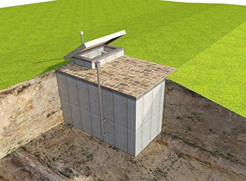 Bomba atombunkert Tervek DIY föld alatti Túlélési Bunkert Építeni A Saját