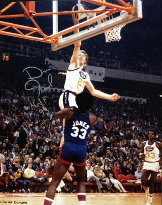 Dan Issel Dedikált/Aláírt Denver Nuggets 16x20 Fotó ABA HOF 11746 - Dedikált NBA-Fotók