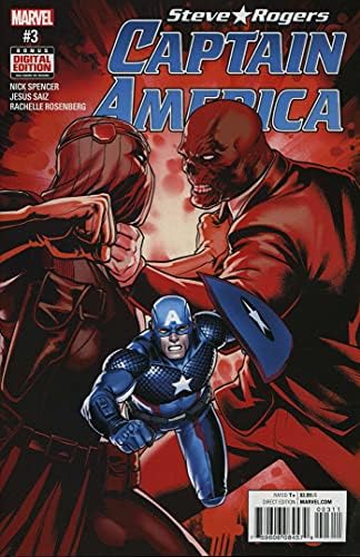 Amerika kapitány: Steve Rogers 3 VF ; Marvel képregény | Vörös Koponya vs Zemo