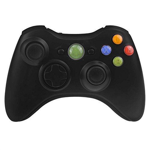 Vezeték nélküli Kontroller Shell Xbox 360 - Matt Fekete
