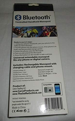 Carco tartó iPhone 6/6 Plus & Samsung Galaxy - Kiskereskedelmi Csomagolás - Fekete