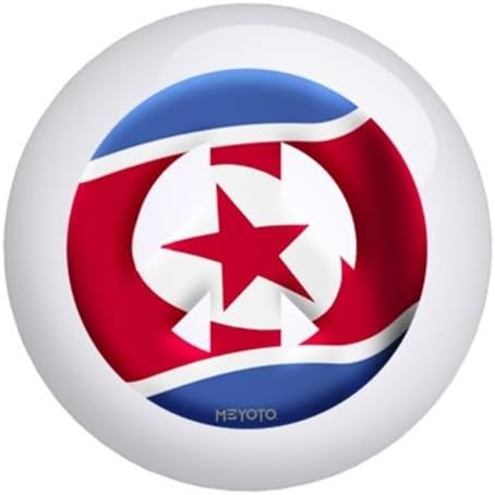 Észak-Korea Meyoto Zászló Bowling Golyó