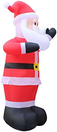 Két Karácsonyi Party Dekoráció Csomag Tartalmazza a 14 méter Magas, Hatalmas Karácsonyi Felfújható Santa