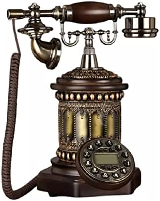 N/Antik Vezetékes Hívófél-AZONOSÍTÓ Vezetékes Otthoni Telefon Vintage, Klasszikus Haza Hengeres Vezetékes