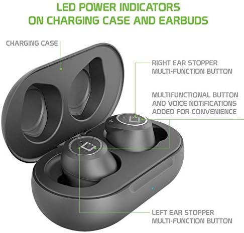 Vezeték nélküli V5 Bluetooth Fülhallgató Kompatibilis az Asus ASUS_I003D a Töltés esetében a fejhallgatóhoz.