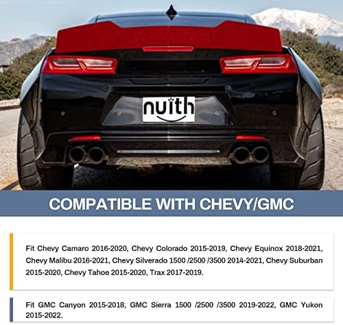 NuIth Hozzá Amp Erősítő Mélynyomó Csatoló Készlet Alkalmas 2014-2021 GM Járművek Chevy GMC Camaro Gyári