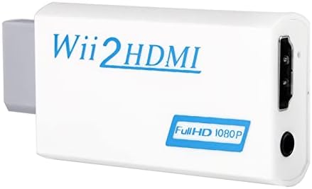 Estink Wii, HDMI Átalakító Adapter, a Wii, HDMI 720P/1080P Felskálázás Kimeneti Videó Audió Átalakító