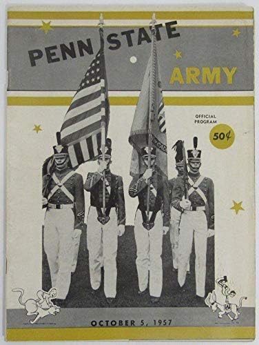 1957 Penn State Nittany Lions vs Hadsereg Foci Program 137664 - Főiskolai Programok
