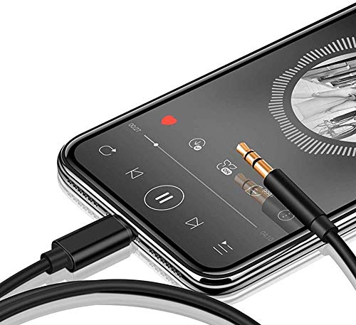 [Apple Mpi Hitelesített] iPhone AUX Kábel az Autó Sztereó, 6.6 ft Lightning-3,5 mm-es AUX Audio Kábel