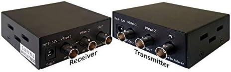 2-Csatornás TVI CVI AHD RCA Kamerák/Video Extender Küldött 2 Kamerák, Vagy a Hozzá 1 Új Kamera Max 200M