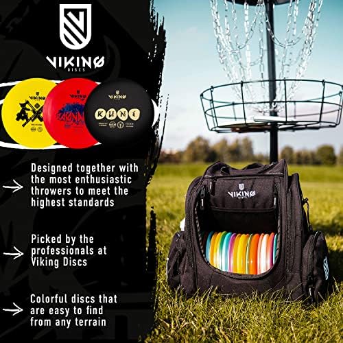 Viking Lemezek 3-Lemez Starter Set a Disc Golf - Kezdő Disc Golf-Felszerelés Tömeges Beállítása