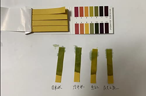 Othmro 1Pack pH 3.8-5.4 pH Teszt Csík Kiterjedt dolgozat Teszt Lakmusz Papír, 80 Csík Per Pack pH Csíkok,