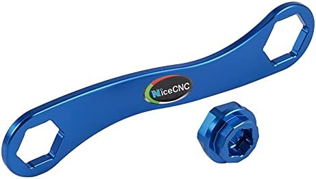 NICECNC Kék Univerzális Tengely Villáskulcs Villáskulcs segítségével Kompatibilis KTM 150 200 250 300