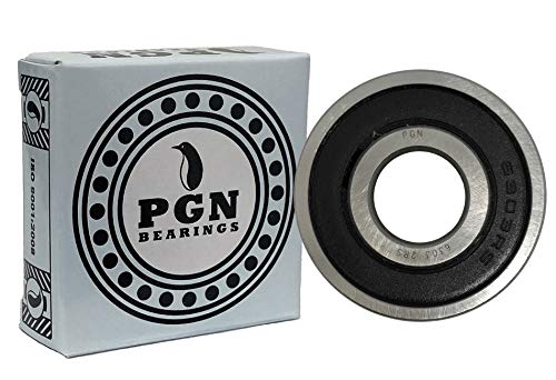 PGN (4 Doboz) 6303-2RS Csapágy - Kent Chrome Acélból Zárt golyóscsapágy - 17x47x14mm Csapágyak Gumi Tömítés