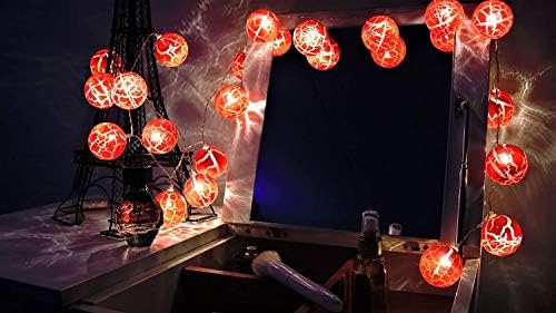 WANG KAI-KAI BOLT Marokkói Labdát Fények Pattog a Labda Modellezés Lámpa 2 Mód Multicolor LED-Mese String